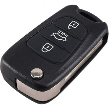 Keyless Access 3 Button Flip Folding Remote Replacement Key Shell for  Hyundai I20 I30 I35