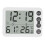 Digitale hygrometer/thermometer, wit, 9,4 x 6,8 cm 1
