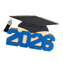 Personaliseer 2026 Graduate Money Holder Afstudeercadeau-Blauw