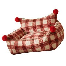 Lit surdimensionné pour chien, chaton, chiot, lit épais,-L