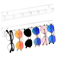 Acryl-Sonnenbrillen-Aufbewahrungs-Wandhalter mit 6 Fächern,