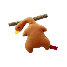 Natural Silvervine And Stuffed Kittens Toy For Boredom Relief-2