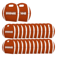 24Pcs Athletic Ball Gift Bag Clear Plastic Candy-Style2