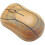 2024 New wireless optical bamboo mouse with USB receiver, suitable for laptops, computers 1