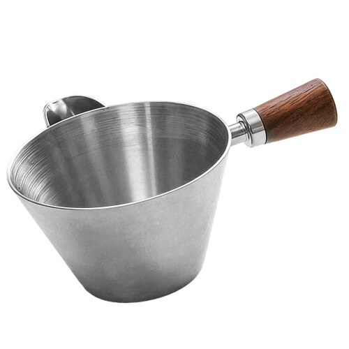 Multifunctioneel espressofilter met handvat-walnoothandvat
