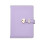 (A5 Purple) Notebook A5 Diary With Heart Lock Pu Leather Notebook School Supplies Lockable 1