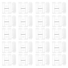 Window Blind Cord Holder 20Pcs Blind Brackets and 1 Blind Cord