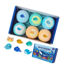 Surprise sprankelende badbol voor kinderen, inclusief schattig