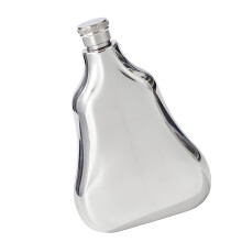 Creative Alcohols Flask With Cover Stainless Steel Wine-Silver