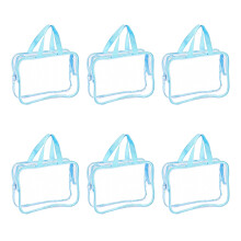 Sacs de rangement de jouets imperméables et-Bleu ciel