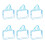Sacs de rangement de jouets imperméables et-Bleu ciel 1