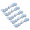 Practical Satins Button With Handmade Braids Detail-Light Blue 1