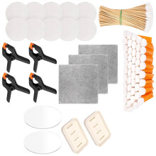 Portable Card Cleaning And Straightening Set For Home Or Travel