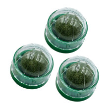 3Pcs Pet Cats Teething Chewing Toy With Catmint Mint-Green