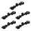 Fashionable DIY Sewing Button Featuring Elegant Qipao-Black 1