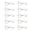 10Pack Durability Succulents Pot Hangers Weatherproof-hanging 1