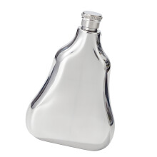 Creative Alcohols Flask With Cover Stainless Steel Wine-Silver