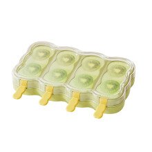 Hitzebeständiges Kunststoff-Eisformen-Set mit abnehmbarem-Grün