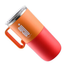 Elegant 600ML Stainless Steel Drinkware Double-Tangerine red