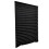 Sturdy Pleated Window Shade With Light-Full black 60 180 1