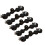 Elegant Beads Button Handcrafted For Traditional Chinese-Black 1