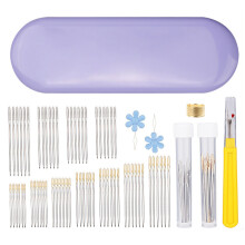 Practical Sewing Accessory Set Including Clear Bottle And
