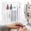 17 Piece Sewing Machine Repair Tool Set for Quick Fixes and 6