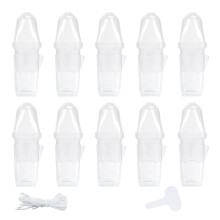 10pcs Transparents Water Planting Seedling Starter Humidity