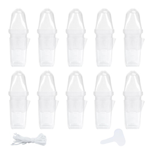 10pcs Transparents Water Planting Seedling Starter Humidity