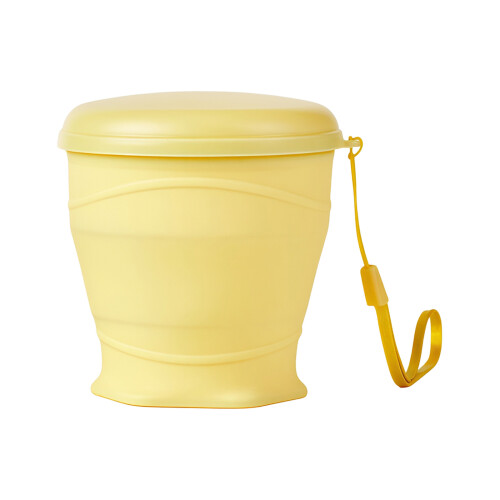 Flexibler Trinkbecher im Taschenformat, 260 ml, für-Gelb