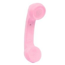 (Pink) Wireless Retro HeadphoneTelephone Handset Receiver Bluetooth-compatible 2.0-Good