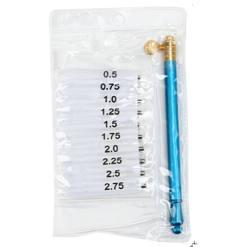 Crochet Hook Set For Making Sweaters Hat And Accessories-Blue