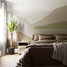 Superfresco Easy Beyond the Horizon Greige Print To Order 3m x 2.8m Mural | Wallpaper Roll