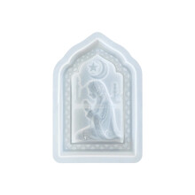 Handmade Candle Silicone Mould Showcasing Beautiful Star Moon-C
