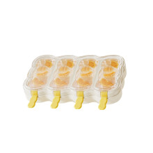 Safe Plastic Ice Lolly Maker for Parent Child Activity-White