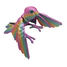 3D-geprinte papegaaien gelede papegaaien model- snoep kleur
