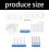 Wandmontierter Brillen-Organizer, transparentes 4