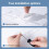 Wandmontierter Brillen-Organizer, transparentes 5