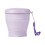 Drinkbeker met deksel en draagriem-Lavendel 1