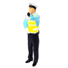 Detailed Resin Miniature Cop Figures For Car Checkpoint And-G