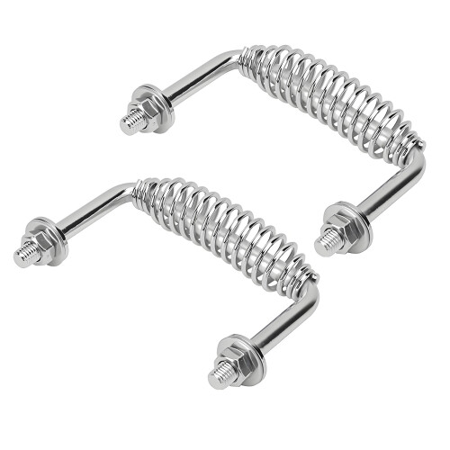 Durable 304 Nonrust Steel Bolt On Spring Handle For BBQ-2PCS