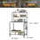 Stainless Steel 2-Layer Top Shelf Table 3