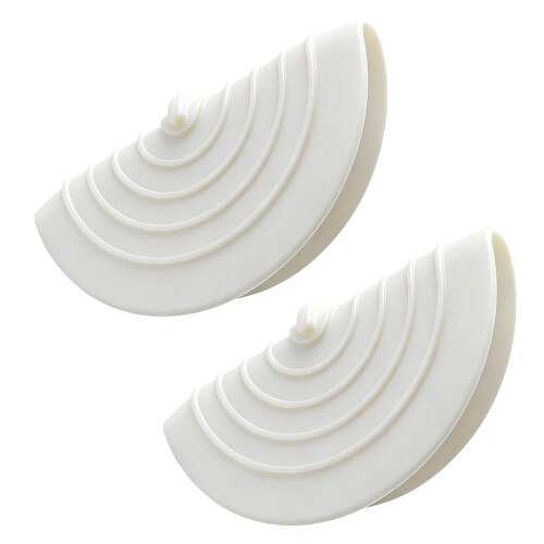 Flexible Silicone Drain Plug 15cm Waterproof Bathroom-White