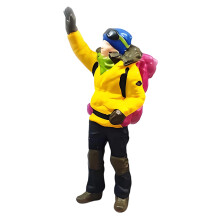 Unique 1/87 Miniature Sculpture Of-Mountain Leader