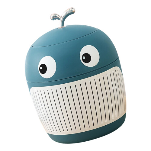 Mini-afvalbak Cartoon Whale Mini-formaat-smogmand