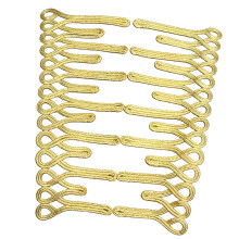 Gold Thread Edging For Designs Clothing Decorative-Gold.