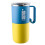 Practical 600ML Stainless Steel Insulated Mug-Blue and yellow 1