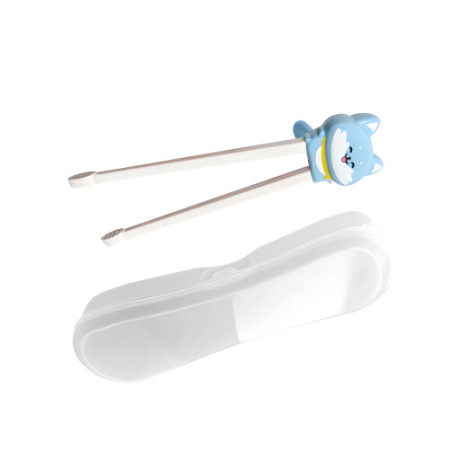 Children Friendly Learning Chopsticks Set Includes Carry Case-4