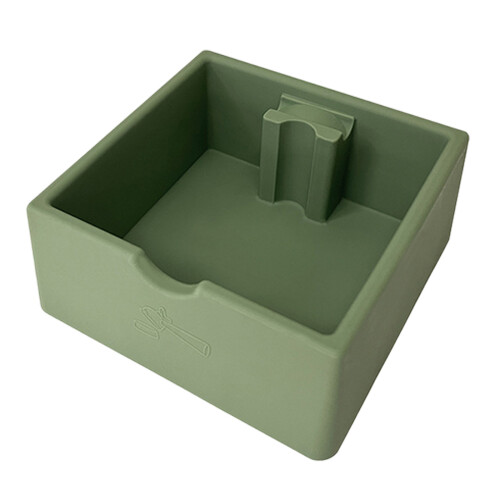 Premium Brewing Waste Box With strong Post And Grip Bottom-Gray