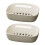 Creative Bathroom Soap Dish with Simple Tray Draining Easy to-b 1
